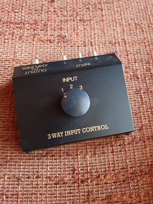 3 WAY INPUT CONTROL