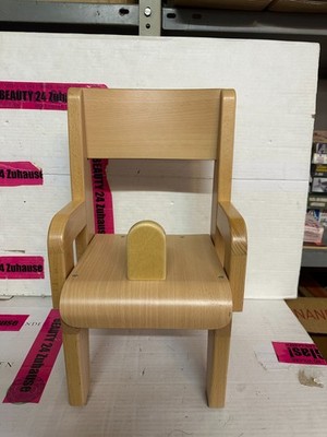 Wesco Holzstuhl Baby Kinderstuhl Buchenholz Kippschutz Babystuhl