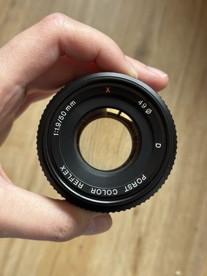 Objektiv Porst Color Reflex 49mm 1:1,9/50mm X-Bayonett