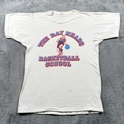 Vintage Tennessee Volunteers T-Shirt Mens Medium Ray Mears #14 Basketball NCAA