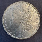 1887 $1 Morgan Silver Dollar