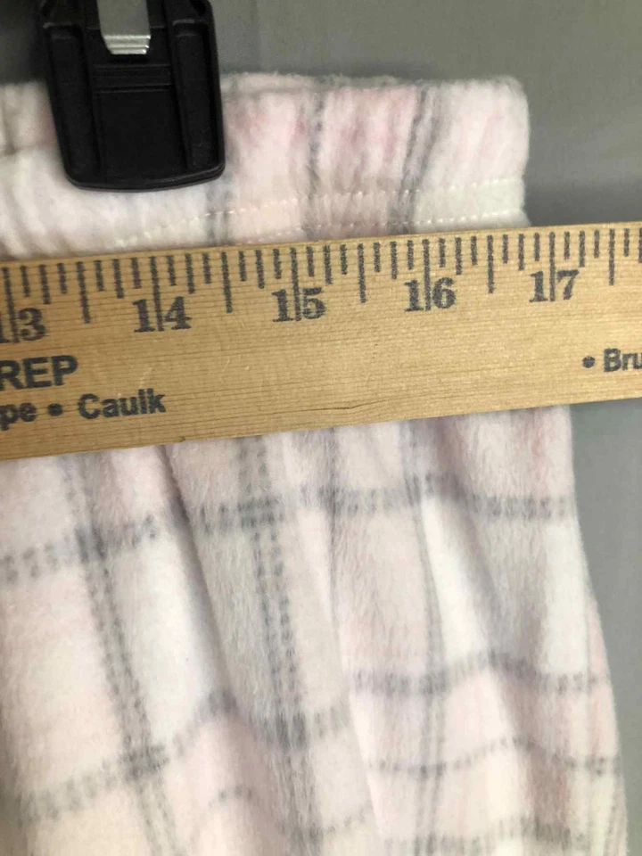 Croft & Barrow Pink Faux Fur Pajama Set sz XL Soft No Harmful Substances *Read* - Image 4 of 4