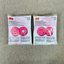 3M 07184 P100 Particulate Filter With Nuisance Level Organic Vapor Relief 2 Pack