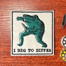 Funny Patch I Beg To Differ Violent Frog Anim...