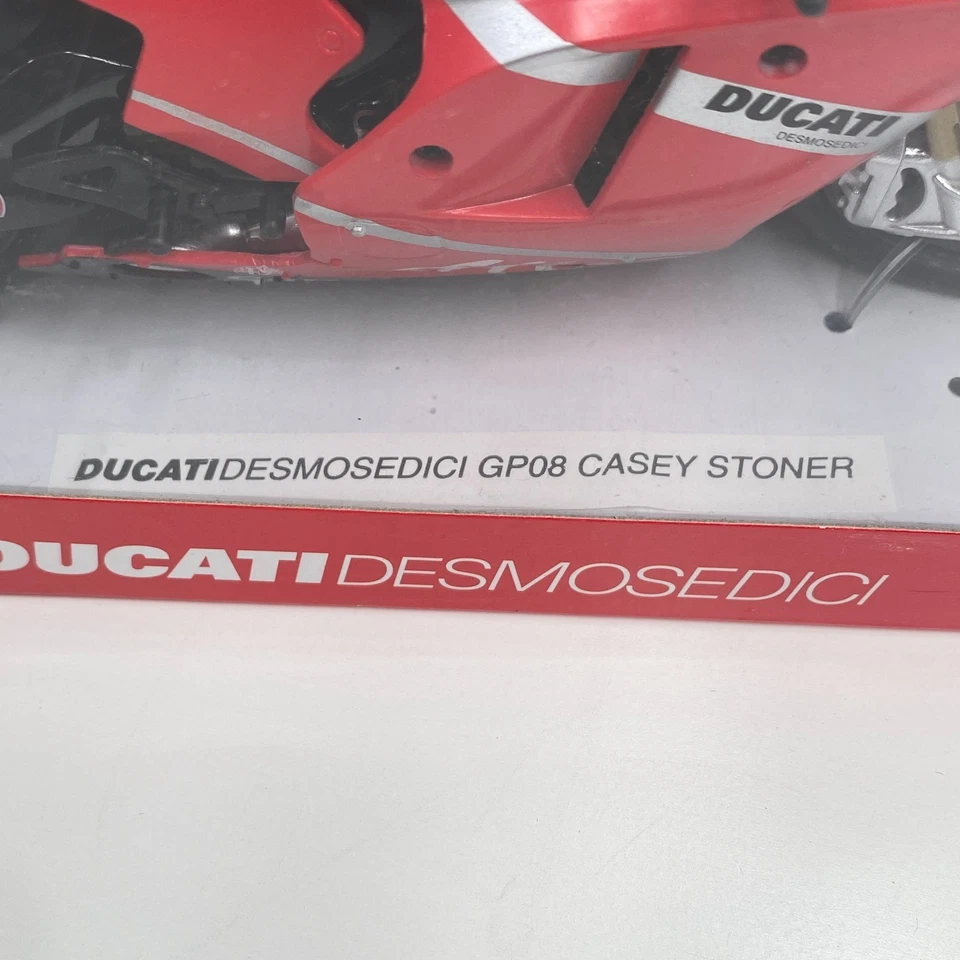 New-Ray Ducati Desmosedici Casey Stoner 1:12 Diecast Model Racing Motorcycle NIB - Image 2 of 4