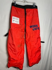 Woodland Int Woodsman Pro Chainsaw Chaps Size 32" Xtra Long Item 164 ORG Preowne