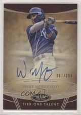 2019 Topps Tier One Talent 67/299 Whit Merrifield #TTA-WM Auto xr1