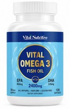Vital Nutritive Vital Omega 3 Fish Oil 2400mg...