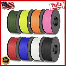Matte PLA 3D Printer Filament Bundle 2KG, PLA Matte Filament 1.75Mm Bulk, 8 Pack