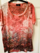 TOP KLASS BRAND   LARGE SCOOPED NECK DIAMONTE ON FRONT EXCELLENT CONDITION