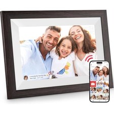 Hesmor Frameo Digital Photo Frame WiFi, 10.1 Inch Frameo Digital Picture Frame,