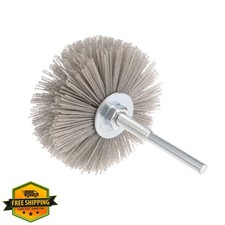 uxcell 240 Grit Wheel Brush 6mm Shank
