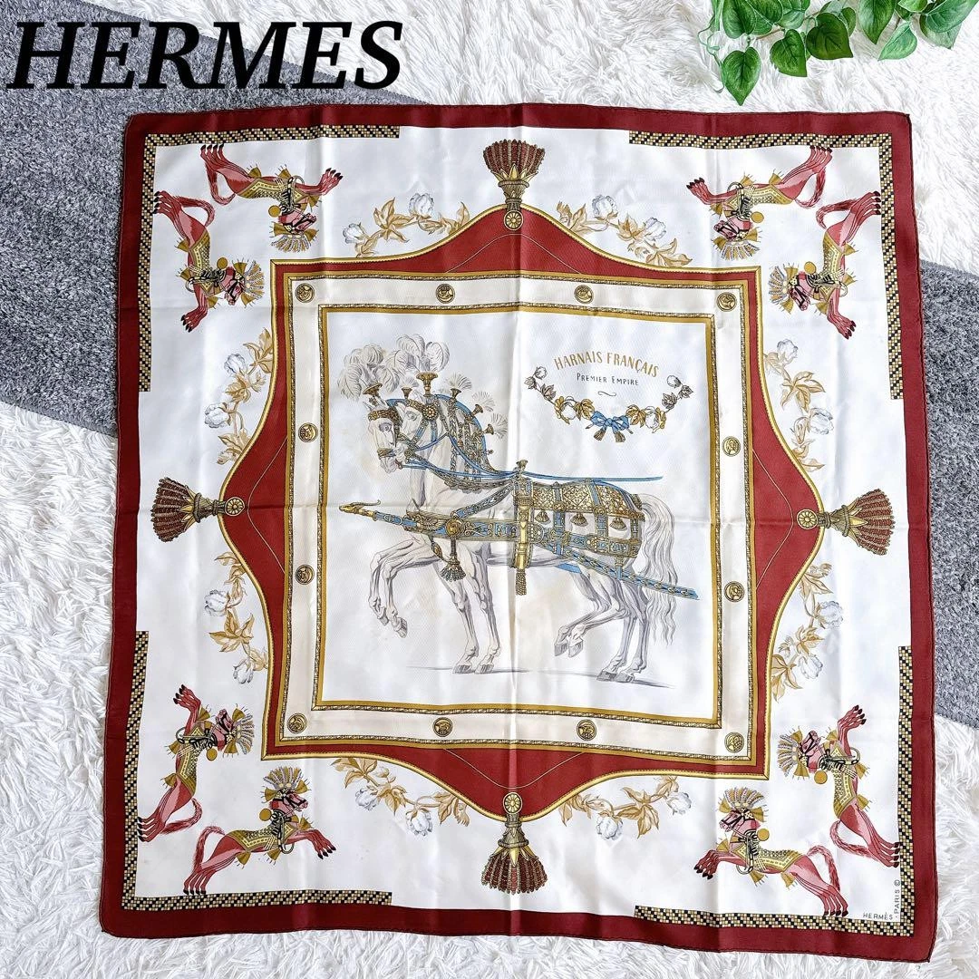 HERMÈS Sciarpa Hermes Carré 90 prima imbracatura imperiale francese cavallo in abito completo