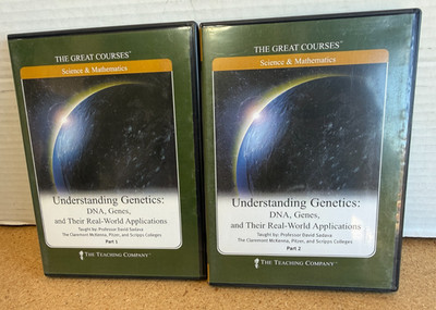 The Great Courses Understanding Genetics DNA Genes - 12 CDs ONLY