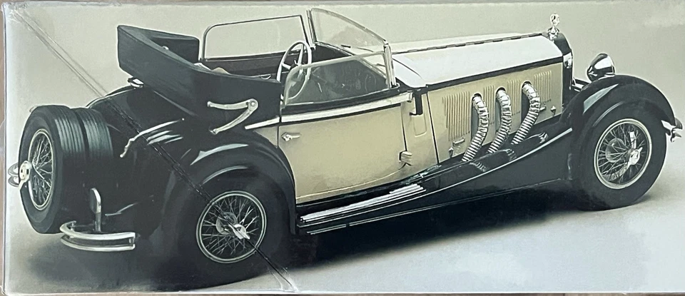 1928 Mercedes Benz Type SS Sonder Kabriolet • Minicraft Academy 1/16 NEW Sealed - Image 3 of 4