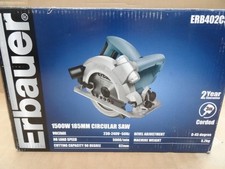 Erbauer Circular Saw 1500W 185mm ERB402CSW Professional saw with laser guide
