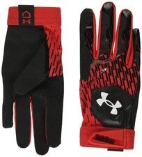 Xxl Black Red White Sport Activity Gloves Cool Dry Durable With Wrist Cuffs