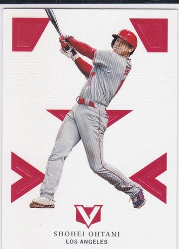 SHOHEI OHTANI Los Angeles Angels Dodgers MLB Baseball Card 2022 PANINI VERTEX LE
