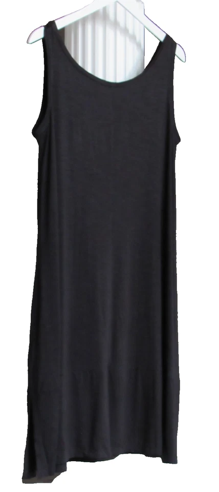 ST TROPEZ WEST Traje de Baño Playa Piscina Tanque Vestido Cubrir Talla 1X Negro Nuevo con Etiquetas Foto 2 de 2