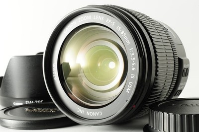 [Near MINT w/Hood] Canon EF-S 15-85mm f/3.5-5.6 IS USM Zoom Lens Japan #1265