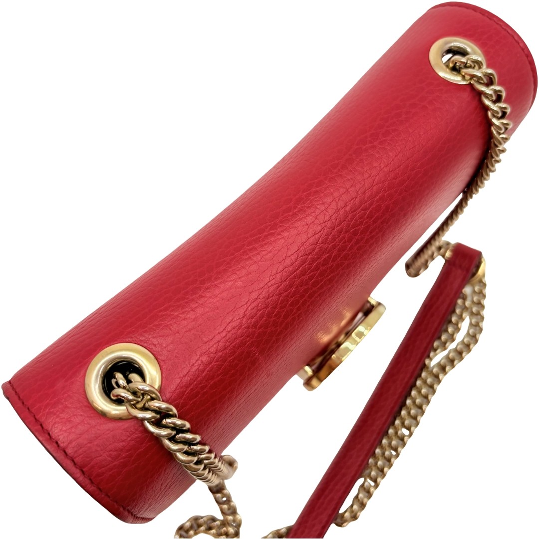 Authentic GUCCI GG Interlocking Shoulder Bag 5103… - image 10