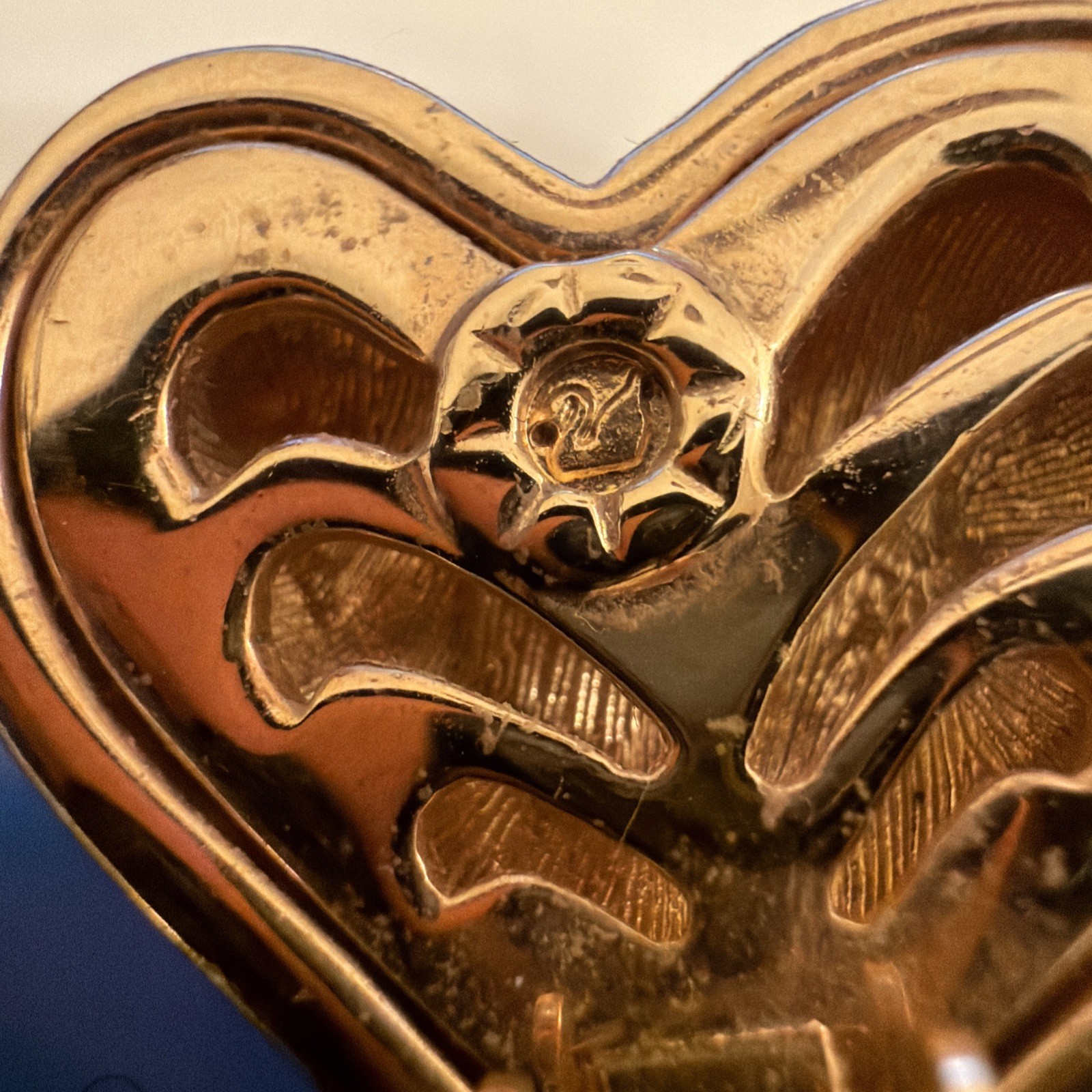 Swarovski Hallmarked Interlocking Pave Brooch & H… - image 17