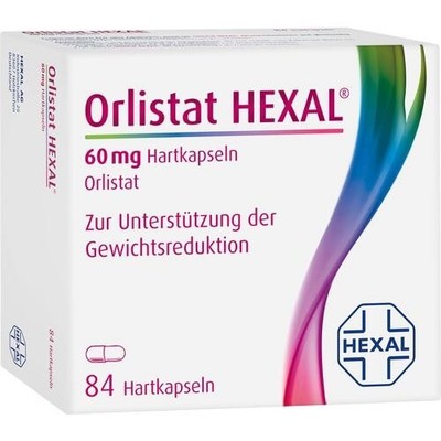 ORLISTAT HEXAL 60 mg Hartkapseln 84 St. PZN 08982497