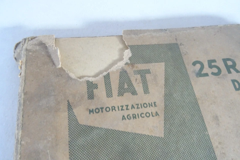 catalogo parti di ricambio trattore Fiat 25 R Diesel trattrice tractor - Immagine 2 di 4