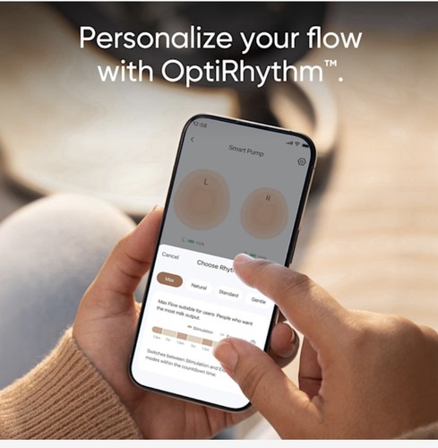 eufy Wearable Breast Pump S1  Hands-Free Comfort Heating Tech App Control - Picture 7 of 8