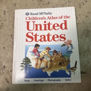 Rand McNally Children's Atlas of the United States Hardcover Illustrated