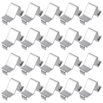 20 Pcs Cabinet Shelf Clips Adjustable Pilaster Shelf Clip Heavy Duty Metal Sh...