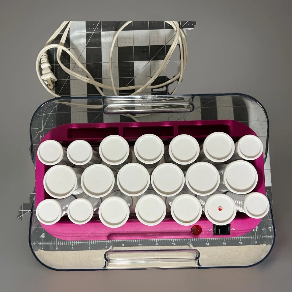 Women’s Conair Wavemaker Hot Rollers With White Curlers And Gold Clips - Image 3 of 4