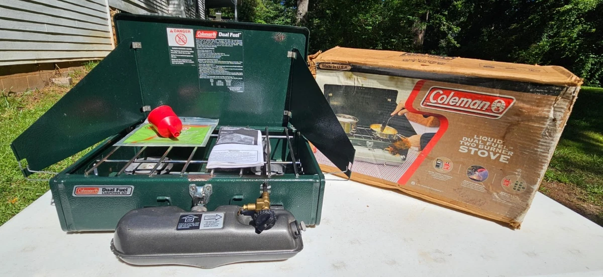 Coleman Dual Fuel Stove 424 for sale | eBay