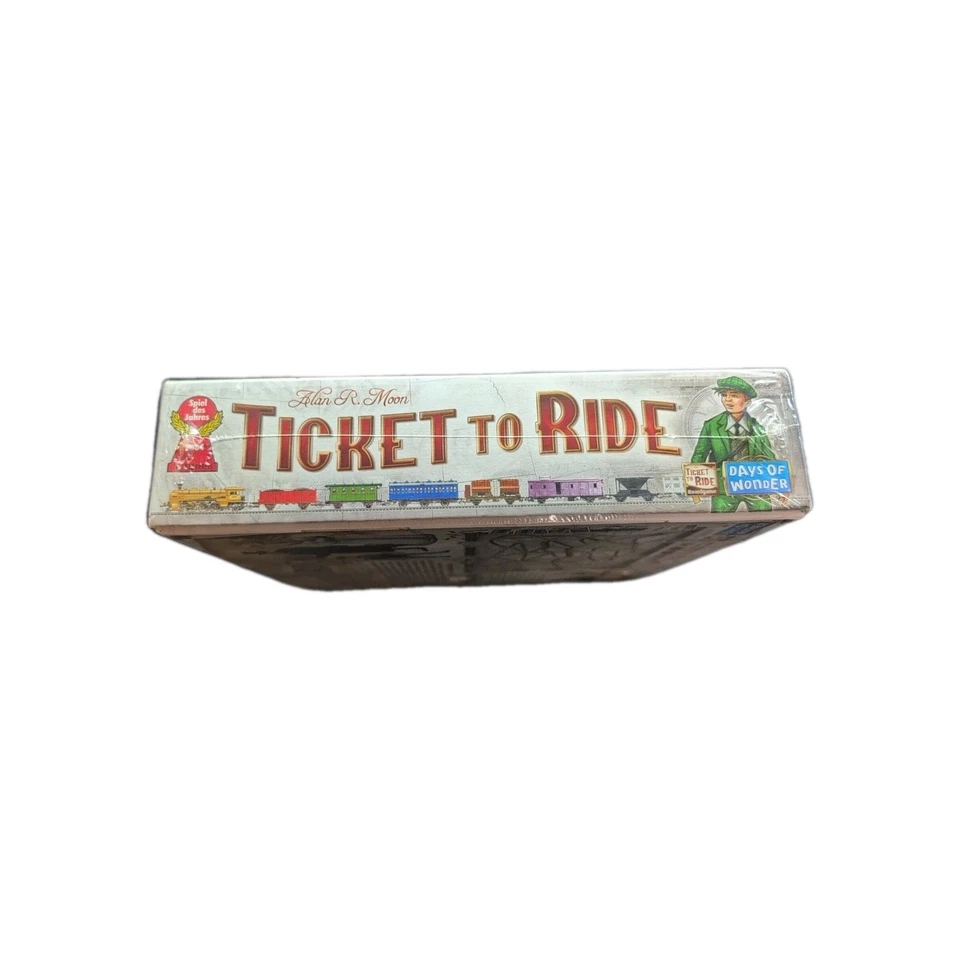 Days of Wonder Ticket To Ride: A Train Adventure Board Game by Alan R. Moon, New - Image 3 of 4