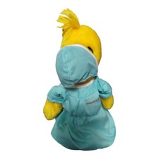 Vintage Woodstock Bird Plush Stuffed Toy Wearing Snoopy Doctor Scrubs 1972 Korea