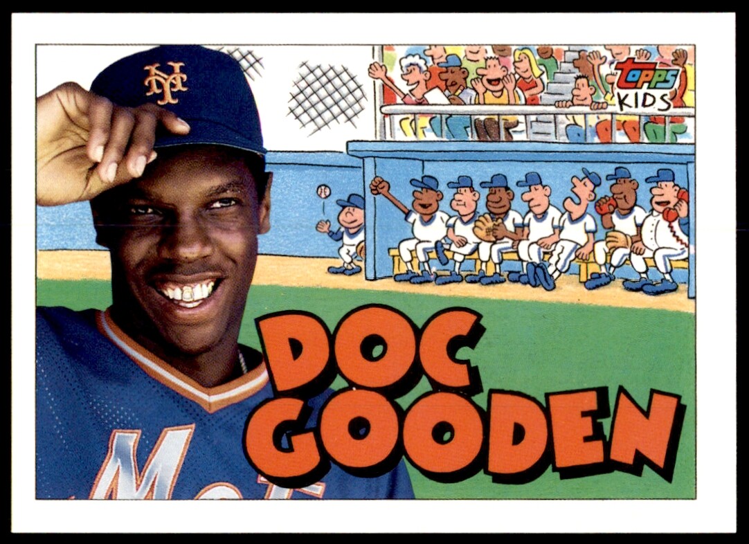 1992 Topps Kids #11 Doc Gooden METS
