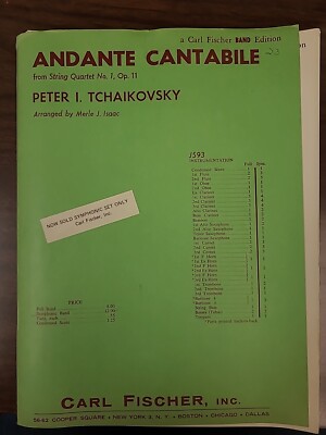 Andante Cantabile- Tchaikovsky/Issac