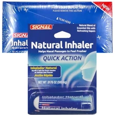 SIGNAL Nasal Inhaler Quick Action Relief Refreshing Vapors (Pack Of 24)