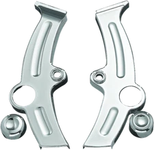 Kuryakyn Boomerang Frame Covers For 00-07 Softail Chrome 7851