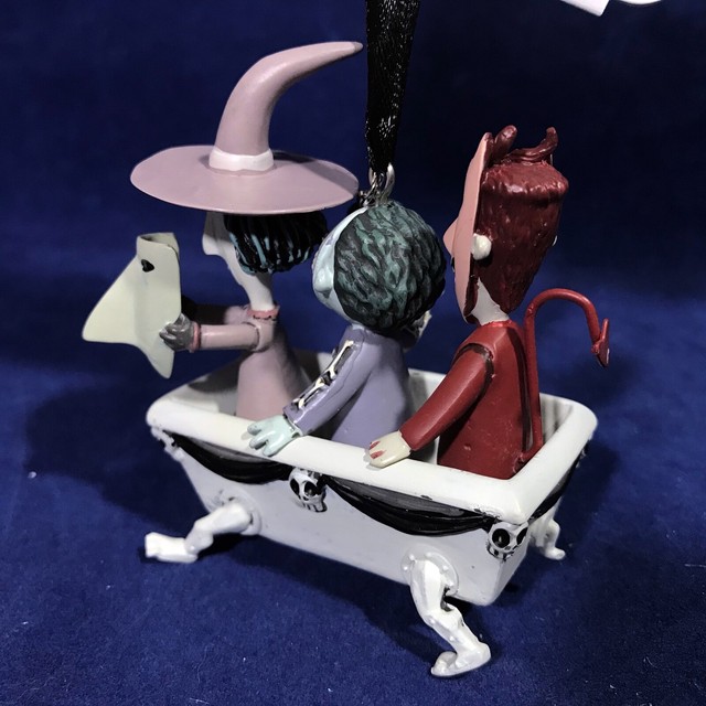 Lock Shock Barrel in Bathtub Disney Sketchbook Ornament Nightmare B4 Christmas for sale online