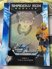 2018/19 SPx - Eeli Tolvanen - Shadow Box Rookies AUTO /198 Hockey