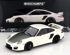 MINICHAMPS 2011 Porsche 911 GT2 RS White w/Black Wheels 1:18*New! LAST ONE!!