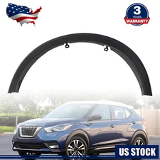 Left Driver Side Front Fender Flare Trim Molding Fit for Nissan Kicks 2018-2020