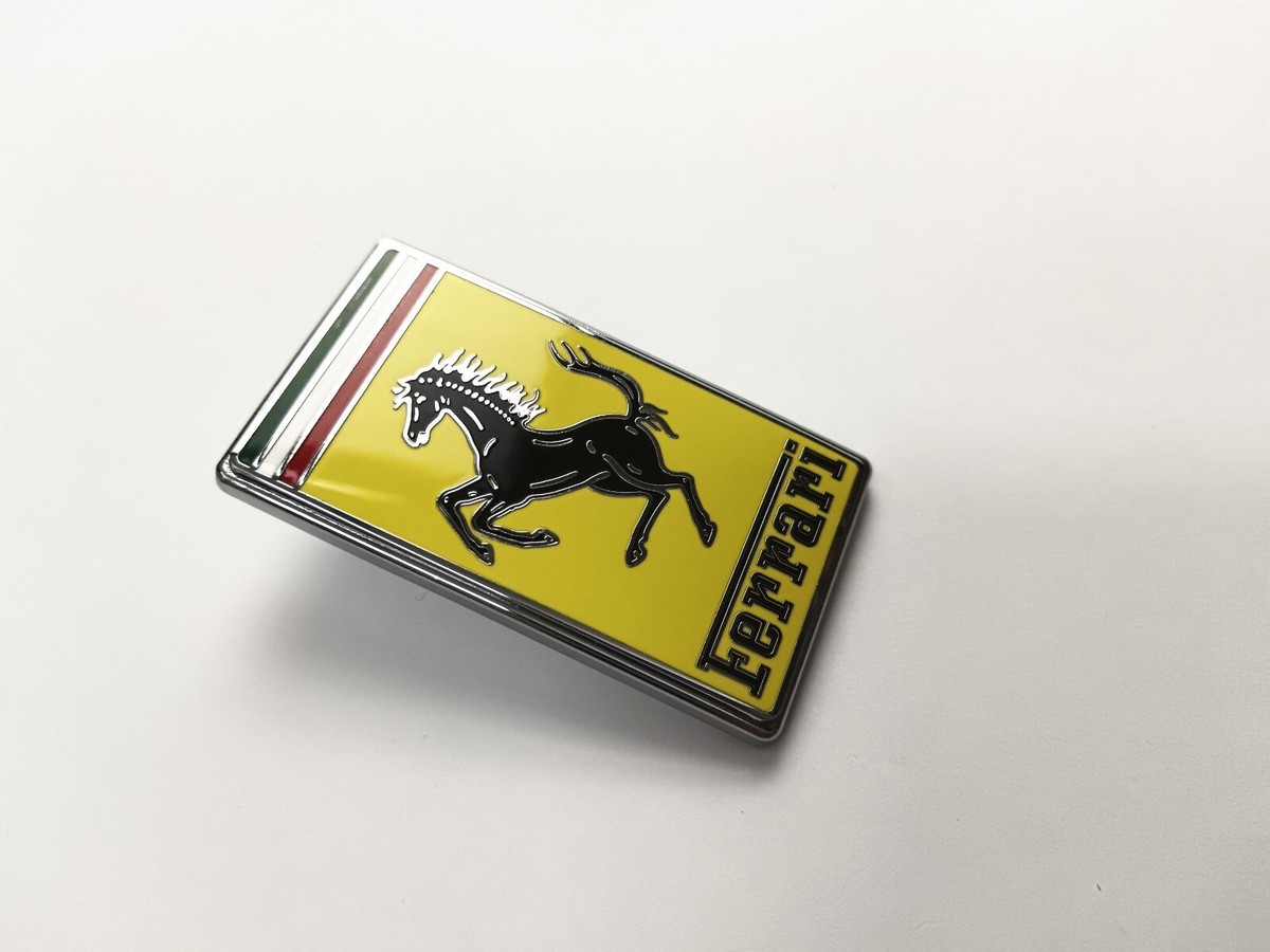 Ferrari Front Emblem Badge in Box 360 430 458 488 F12 599 F8 SF90
