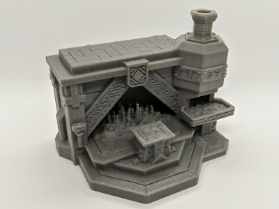 Dwarven Rune Forge 28 mm 1:56 20 mm 1:76 Wargames Modell Streuung Landschaft Gelände UK