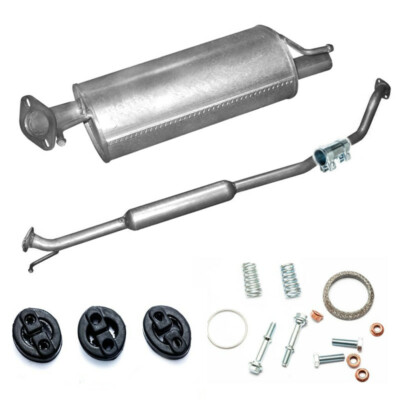 Komplette Auspuff + Anbausatz für Suzuki Swift MK IV 1.3i -16V Swift MK IV 1.3D
