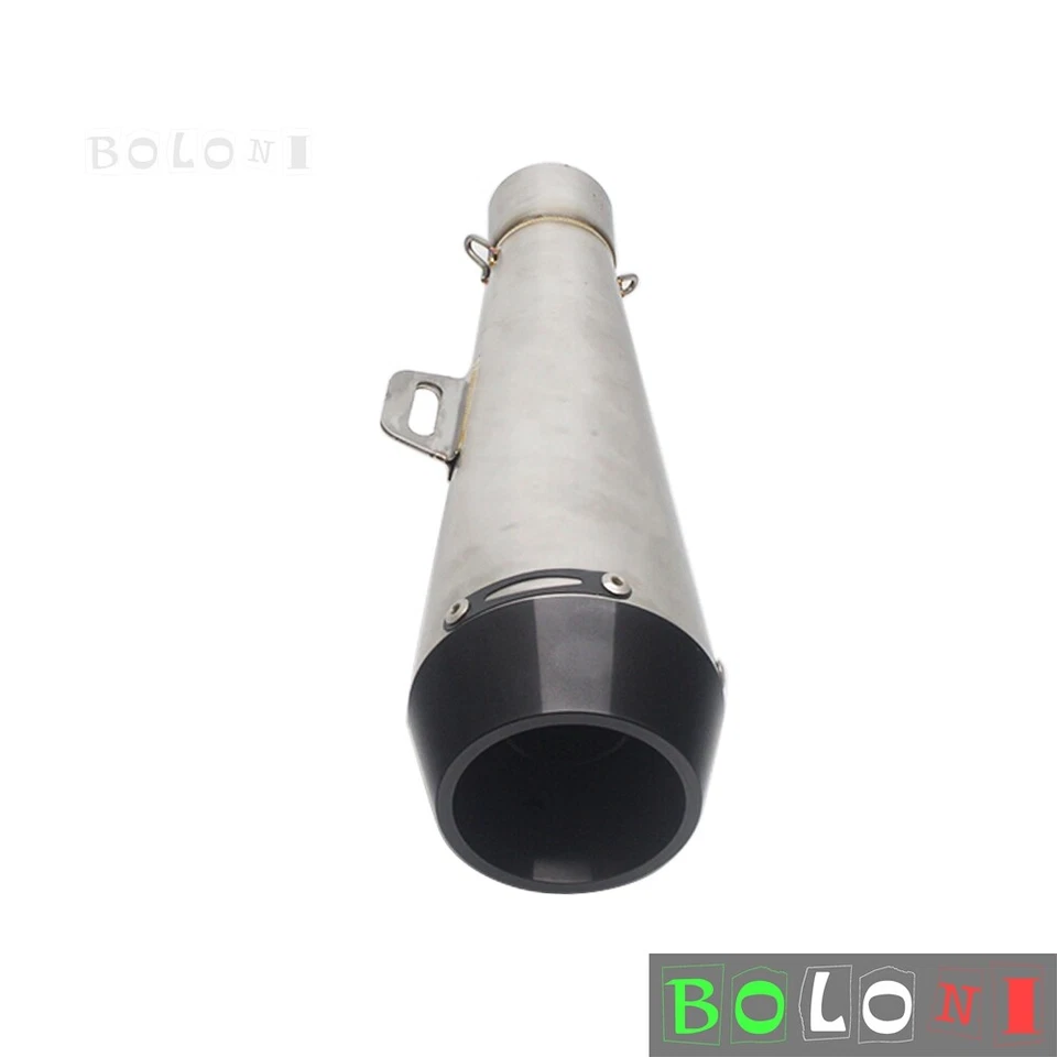 Silenciador de tubo de escape 38 mm-51 mm motocicleta GP deslizamiento moto todo terreno ATV Foto 3 de 4