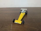 Vintage 1975 Mattel Hot Wheels Yellow Redline iecast Dragster Toy Car - RJ