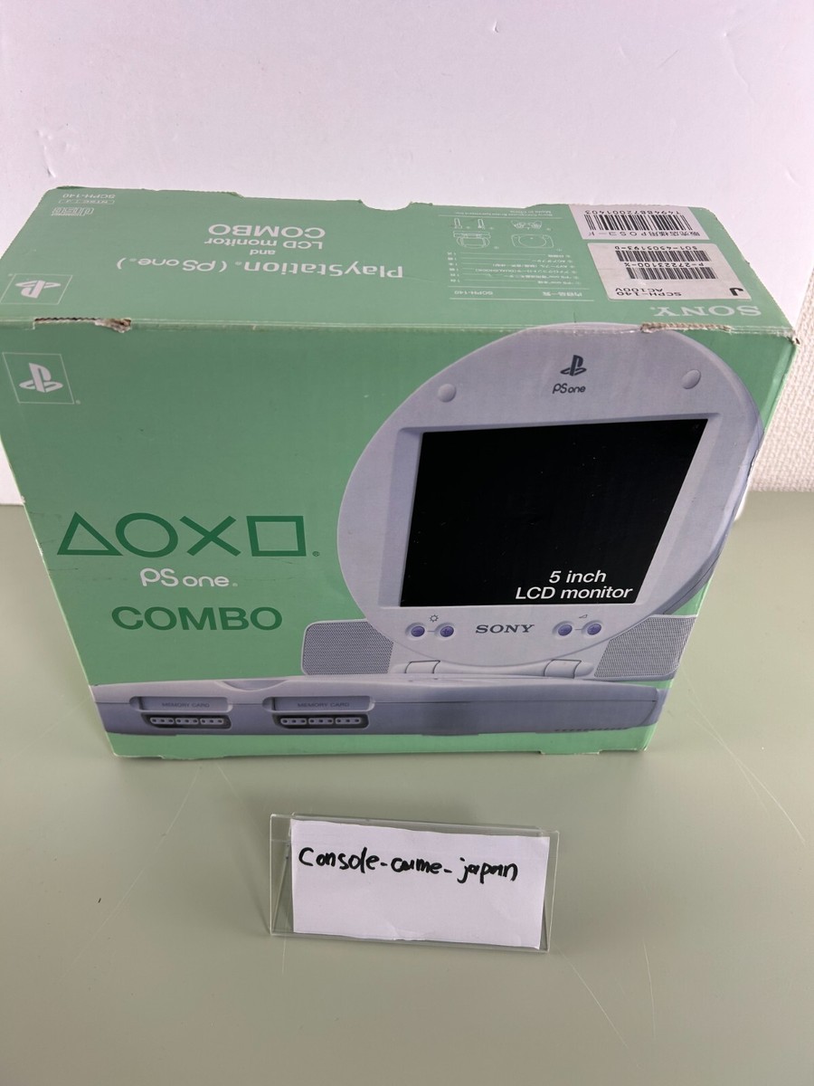 Used PlayStation PS one & LCD monitor COMBO SCPH-140 with Used PlayStation PS one & LCD monitor COMBO SCPH-140 with