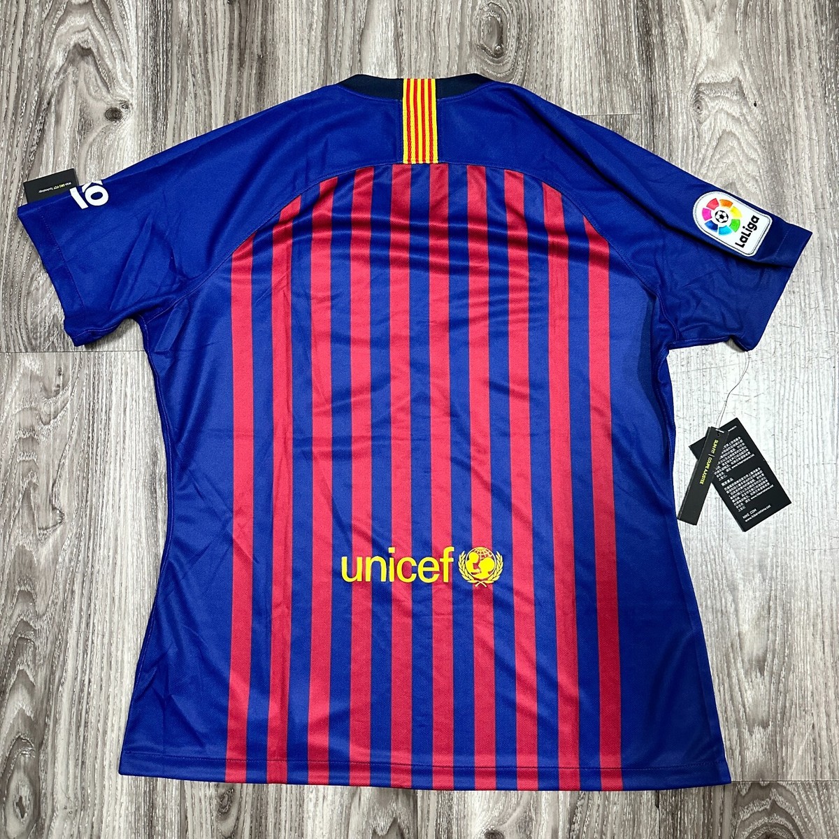 NIKE WOMEN'S FC BARCELONA 18/19 HOME JERSEY SIZE XLARGE ONLY | eBay